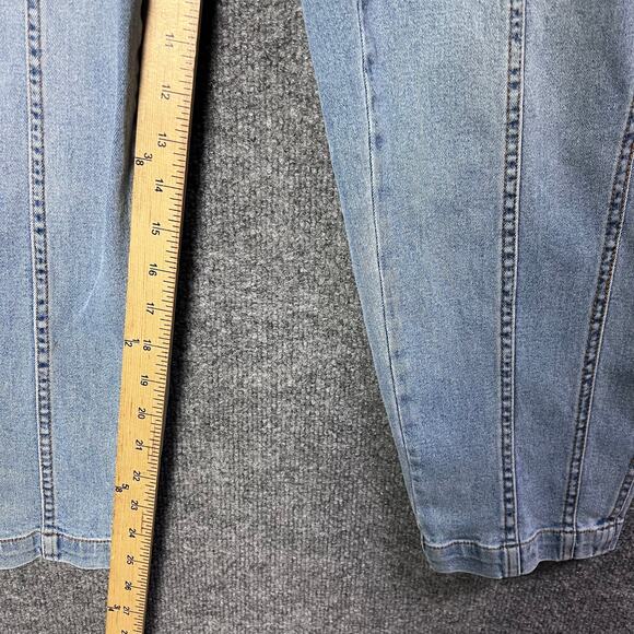 Ulla Johnson Otto Tie Waist Crop Jeans Ultra High Rise High Waisted Sz 2 - Picture 8 of 12